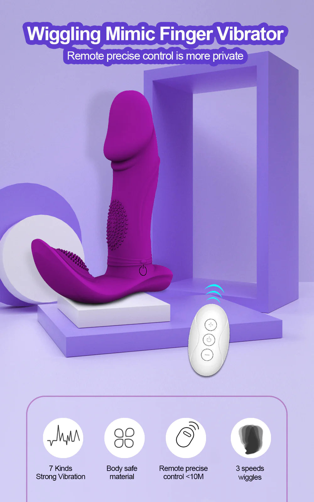 Women Purple Massager 15